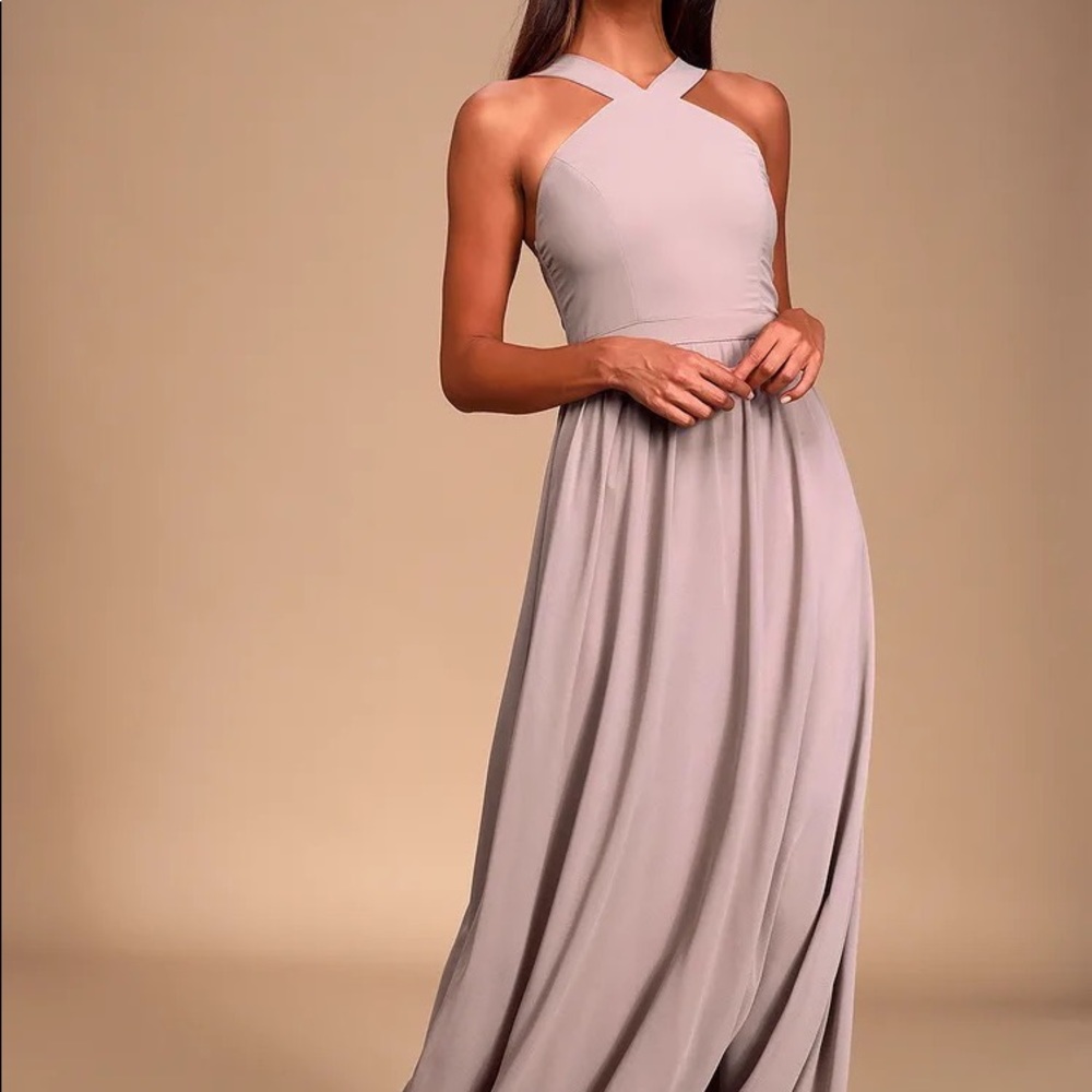 Lulus Air of Romance maxi dress